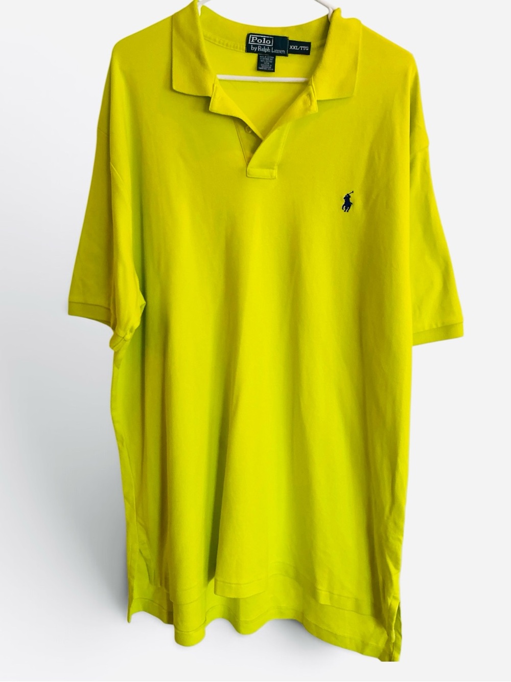 Men’s Polo by Ralph Lauren Neon Yellow Size XXL
